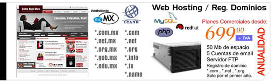 Insanetwork.NET WEB HOSTING SERVICE MEXICO